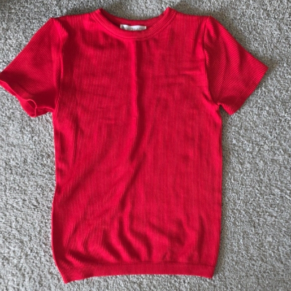 👕 SOHO Lady Classic Ribbed Tee Bundle – 3-Pack (Red, White & Black) | Size L/XL - Picture 6 of 6